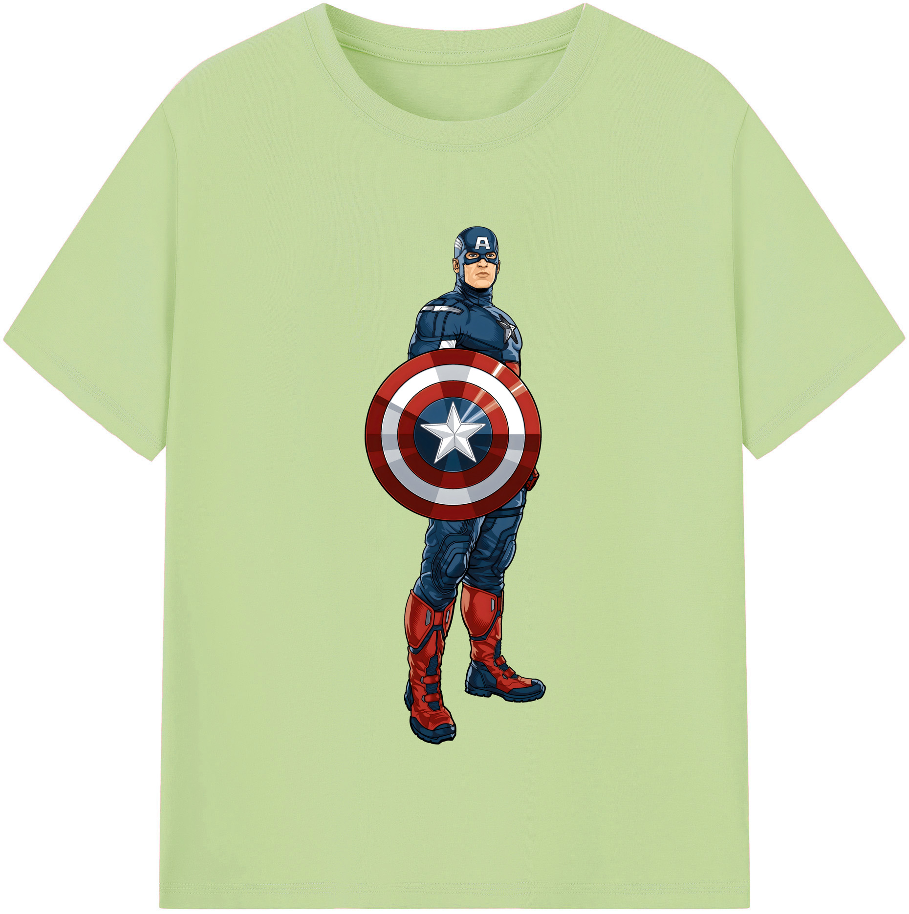 （画像用） アベンジャーズ The Avengers 綿100％半袖Tシャツ（フロントプリント）